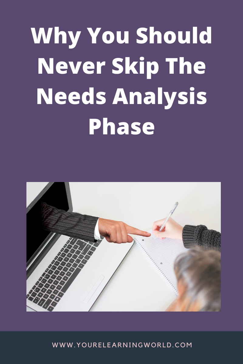 Why you need to conduct eLearning needs analysis