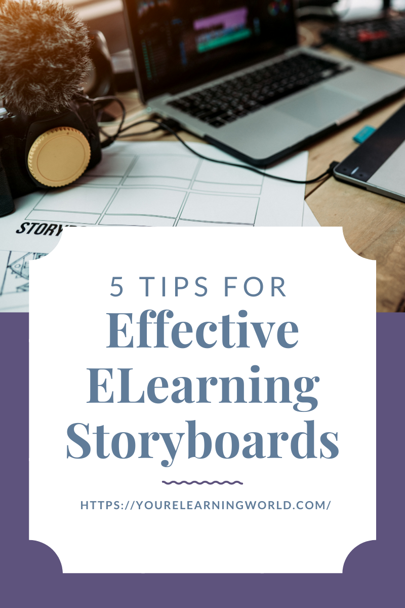 Tips for Effective ELearning Storyboards