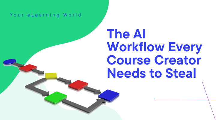 The Course Creator’s AI Workflow: What to Automate, What to Personalize ...